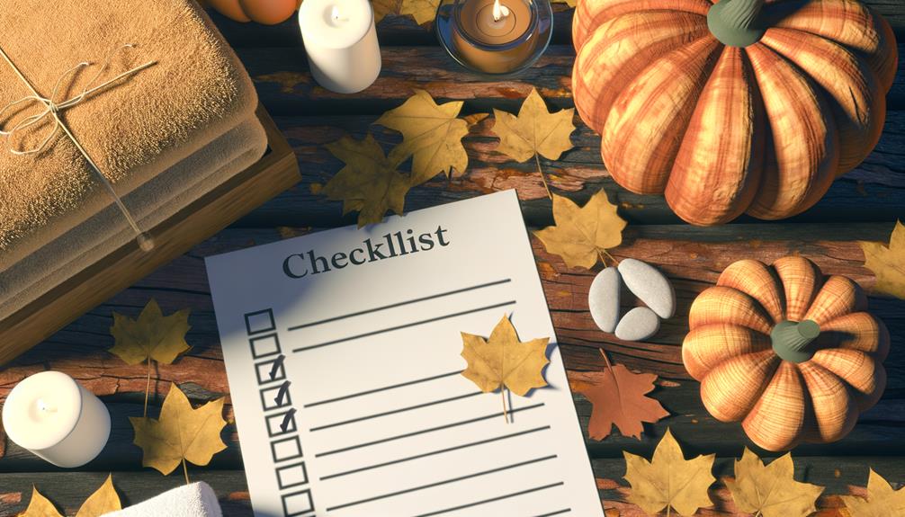 autumn spa care essentials