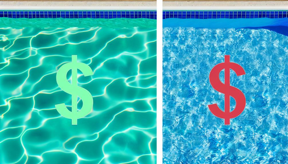 comparing costs of pool types