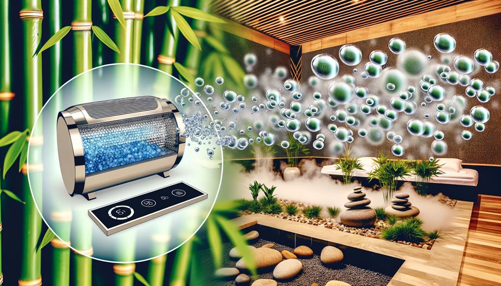 spa treatment using ozone
