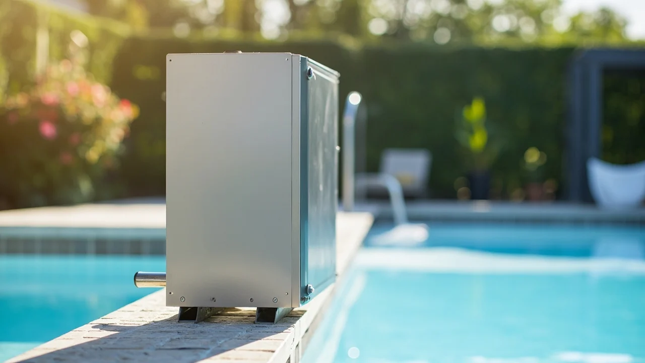 Pool heat pump unit